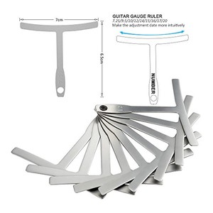 Cordas da guitarra baixa 9 peças, medição em formato de t polonês - Product Image 6