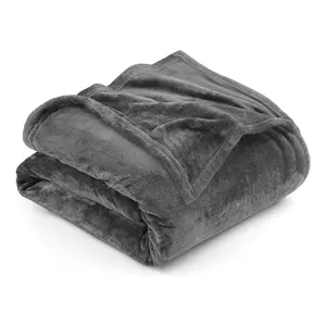 Soft Lightweight Plush Bed Blanket Throw Fleece Blanket