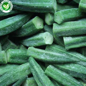 ECO Supplier Wholesale Prices Vegetables Brands Whole Zero Iqf Fresh Frozen Baby Okra China Year Peeled for Export DRAGON Yellow