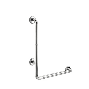 Fabrik preis Wand montage L-Form Handlauf Toilette Haltegriff für Handicap Badezimmer <span class=keywords><strong>304</strong></span> Edelstahl Edelstahl Finish