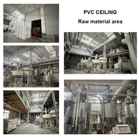 Paneles de Techo Laminados de PVC Modernos, Perforados, Impermeables e Ignífugos para Uso en Hoteles, Decoración Hogareña