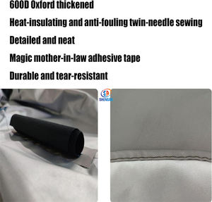 <span class=keywords><strong>Tente</strong></span> de garage de stockage de couverture de hangar de <span class=keywords><strong>moto</strong></span> de tube carré de camouflage <span class=keywords><strong>pliante</strong></span> et rétractable - Product Image 3