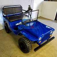 Jeep électrique automatique Zhenda pour adultes à vendre, 4 places, mini jeep buggy, apparence personnalisée, acier, luxe, 150CC essence