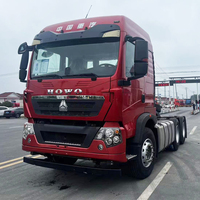 Camión Tractor Usado de Alta Calidad Euro2 Diésel 6x4 Sinotruk con Suspensión Neumática, Volante a la Izquierda, Carga Útil de 50T