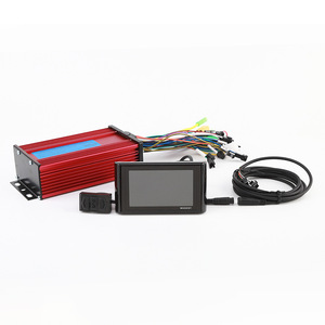 Red 12 tube WXGN301 kit WXGN301 large color display + 12-tube controller kit, 36V/48V/60V/72V 800W/1000W L898 - Product Image 4
