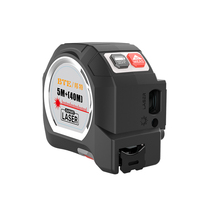 Télémètre laser breveté, mesure de la longueur, de la surface et du volume, écran LCD, double commande par touches, conversion d'unités, ruban à mesurer laser