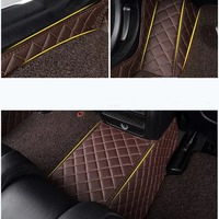 Tapetes de Piso para Auto de Cuero PVC a Medida LC para Corolla, Camry, Accord, Civic, RAV4, Impermeables, para Todo Clima