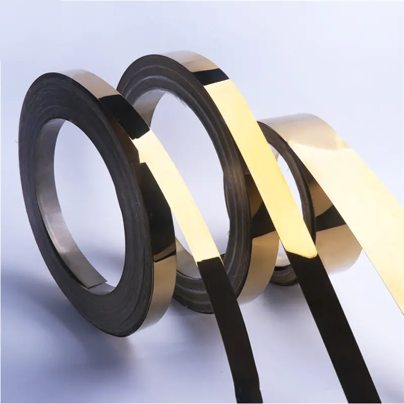 Gold Silver Stainless Strip for Wall Decorative Metal Wall Sheet