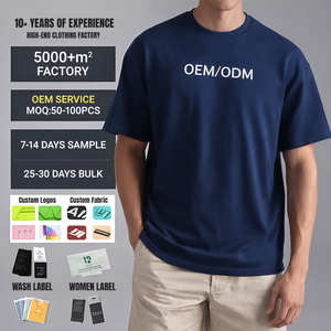 เสื้อยืดคอกลมสำหรับผู้ชายผ้าคอตตอน250จีเอสเอ็มไม่มีลาย100% โลโก้ออกแบบได้ตามต้องการ - Product Image 4