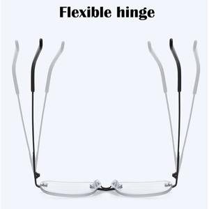 男性用フォトクロミックアンチブルーライト長老視メガネ自動ズームマルチフォーカス距離デュアルユース眼鏡 - Product Image 6