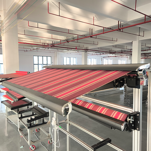 Sıcak satış modeli manuel tente güneş gölge çatı gölgeliği açık oturma veranda uzay geri çekilebilir tente - Product Image 2