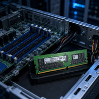   Mémoire serveur 32 Go DDR4-3200 ECC RDIMM 2Rx4 d'origine, reconditionnée, non utilisée, compatible avec HPE, Dell, Supermicro et autres serveurs