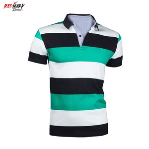 Camiseta de algodón y poliéster para hombre, Polo con Logo personalizado impreso, 2023, venta al por mayor, novedad de 100% - Product Image 3