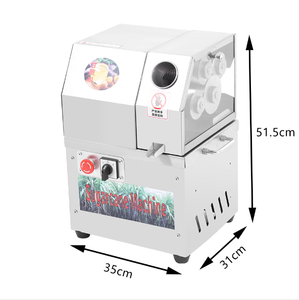 Exprimidor de Caña de Azúcar Eléctrico Portátil de Acero Inoxidable con Motor para Frutas, Uso en Restaurantes/Tiendas de Alimentos, Alta Potencia 450W - Product Image 5