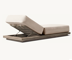 Per il tempo libero Teak legno chaise divano da esterno set di mobili villa lounge piscina lettino giardino divano divano divano sedie da pranzo <span class=keywords><strong>ombrelloni</strong></span> - Product Image 5