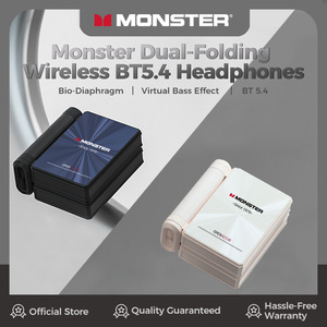 Écouteurs sans fil Bluetooth Monster Ac530, chargement de type C 5.0, pour le sport, le jeu, la course à pied, pour une utilisation transfrontalière - Product Image 4