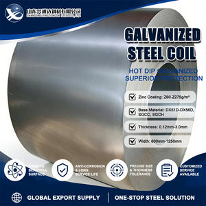 Bobina de Acero Galvanizado DX51D 0.3mmx1219mm G90, Bobina Dura Completa - Product Image 1