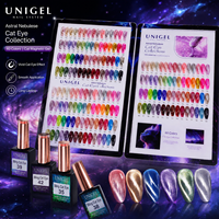 Kit de vernis à ongles UV gel magnétique longue durée, 60 couleurs, effet œil de chat, base aqueuse, haute qualité, non toxique, végétalien, pour salon