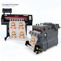 Sistem Pencetakan DTF 60cm dengan Penggoyang Bubuk Printer dan Pengering untuk Transfer Pakaian