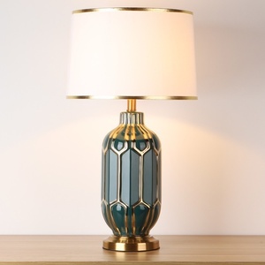 Moderne Minimalistische Keramische Tafellamp Voor Woonkamer Slaapkamer Draagbare Bedlampje Geant Keramische Tafellamp - Product Image 4
