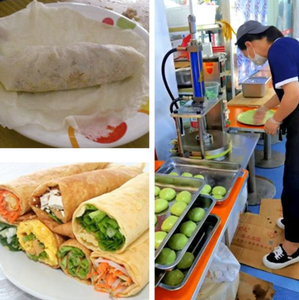 Commercial Motorized ROTI <b>Maker</b> Dough Press Machine Multifunctional 304 Stainless Steel 220V/380V - Product Image 3