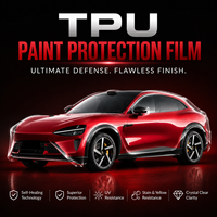 Película de Protección de Pintura TPU de 60 Pulgadas, Alto Brillo, Autoregenerable, Transparente, PPF, Directo de Fábrica para Instaladores Profesionales de Automóviles, Muestra Gratis
