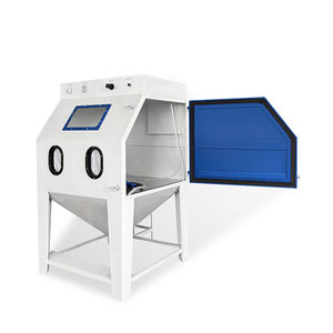 Sandstrahlmaschine Oberflächenbehandlung Staubfreie Manuelle Trockensandstrahlkabine mit CE-Kennzeichnung - Product Image 5