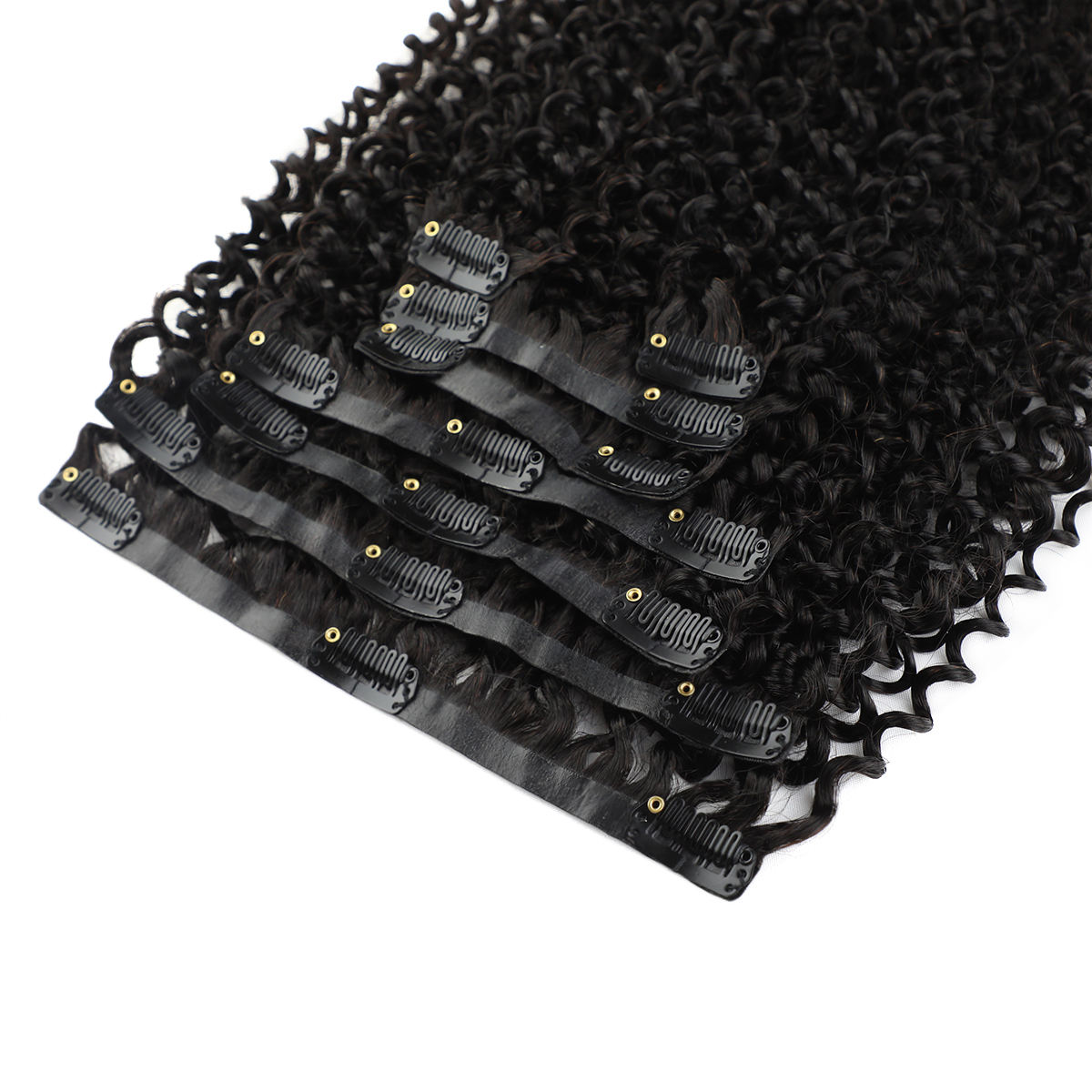 kinky curl clip hair