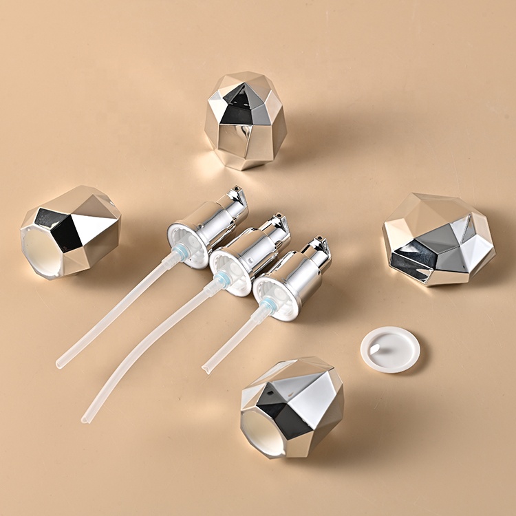 cosmetic luxury glass bottle black