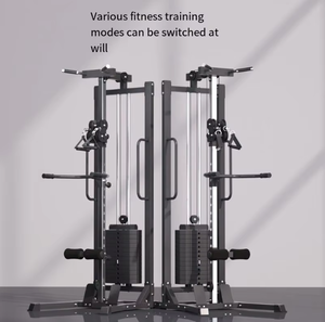 Nhà Phòng tập thể dục treo tường đơn Stack chức năng huấn luyện viên trạm Cáp tập thể dục - Product Image 2