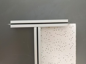 Grille de plafond en acier peint en forme de T de haute qualité, ignifuge, antirouille, haute résistance, galvanisée à chaud, courte - Product Image 5