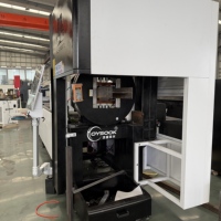 Grande découpeuse laser à fibre CNC 6000W 12000W haute puissance pour tubes en acier au carbone et tuyaux métalliques