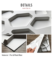 Panel de Pared de PVC Impermeable con Textura 3D Clásico Moderno para Sala de Estar y Decoración de Interiores de Hotel