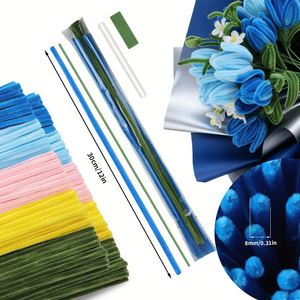 ชุดทำดอกทิวลิปจากท่อขนาด 8 มม. แบบ DIY พร้อมอุปกรณ์ครบชุด ดอกบานเต็มดวง 1 ดอก ทำง่ายใน 15 นาที ของขวัญแฮนด์เมดสุดหรู - Product Image 4