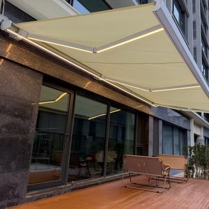 Auvent Type A03 mur l auvent imperméable coupe-vent auvent rétractable Patio <span class=keywords><strong>balcon</strong></span> fenêtre auvent porte auvents extérieur - Product Image 1