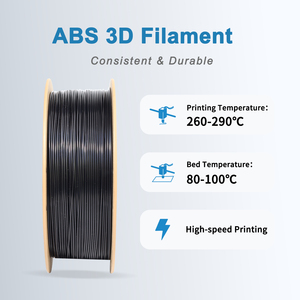 LONGQI ABS Filament 1.75mm for Post Processing Smoothing Compatible High Quality 3D Printing <b>Material</b> 1kg 3D Printing Filament - Product Image 6