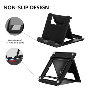 <span class=keywords><strong>Support</strong></span> <span class=keywords><strong>de</strong></span> bureau universel en ABS pour téléphone portable et <span class=keywords><strong>tablette</strong></span>, <span class=keywords><strong>support</strong></span> mobile pliable - Product Image 6