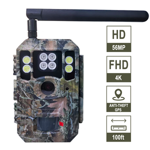 BolyGuard BG662-M 4G LTE sans fil 4K 56MP GPS 100ft 940nm IR LED SD étanche à énergie solaire <span class=keywords><strong>antivol</strong></span> Trail Game Hunting - Product Image 2