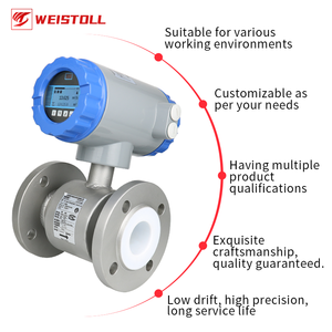 مقياس تدفق السوائل الكهرومغناطيسي الرقمي عالي الأداء من ويستول مع تخصيص حسب الطلب من الفولاذ المقاوم للصدأ - Product Image 1