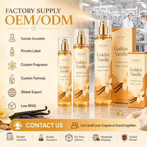 Bruma Corporal Perfumada Golden Vanilla, Hidratante, con Aroma Cálido a Vainilla, Sin Alcohol, Refrescante y Suave, para Uso Diario, Marca Privada - Product Image 6
