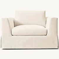 Fauteuils de salon modernes au design luxueux avec accents dorés, fauteuils individuels en velours pour salon, fauteuil de détente