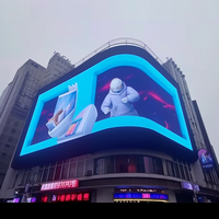 Écran LED géant 3D fixe pour publicité extérieure, étanche, P4-P10, couleur pleine, HDR10, 8K, visionnement à l'œil nu