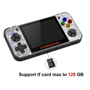 <span class=keywords><strong>Console</strong></span> de jeux vidéo rétro <span class=keywords><strong>RG350</strong></span>, 16 go, Support de carte TF 128 go, 3.5 pouces, IPS Pocket Portable pour PS1 - Product Image 3