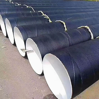 Spiralgeschweißtes Stahlrohr 12 mm Innenhohldurchmesser API 5L Epoxidbeschichtetes Metallrohr Amerikanisch