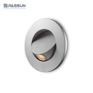 Lampe murale ronde encastrée moderne pour chambre à coucher, lampe de lecture pour tête de lit, 3W - Product Image 1