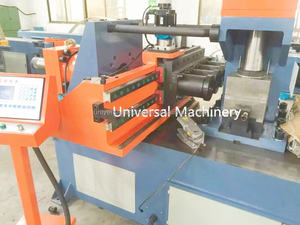 Globale Garantie Automatischer Edelstahl- & Aluminium-Rohrendenverkleinerer UM-100NC mit 3 Stationen zum Reduzieren/Erweitern/Flanschen - Product Image 2