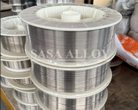 Fil de soudage MIG en alliage de nickel Inconel 625 ERNICRMO-3 SASA ALLOY, diamètre 0,8 mm-3,0 mm, surface brillante et lisse, norme ASTM ASME