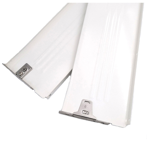 Boîte métallique pour meubles de 118mm Boîte à tiroirs d'épaisseur 1.2mm enduite de poudre Boîte à outils à rouleaux coulissants Rail à rouleaux avec panneau - Product Image 4