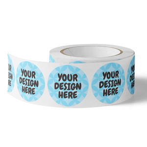 Custom Self-Adhesive Vinyl <b>Stickers</b> Logo <b>Sticker</b> Waterproof <b>Sticker</b> Printing <b>Roll</b> Labels - Product Image 1