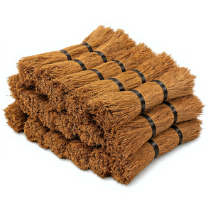 Cerdas de Fibra de Coco 100% Naturales de 20 cm, Color Marrón Natural, para la Fabricación de Cepillos de Limpieza y Aplicaciones Industriales - Product Image 1